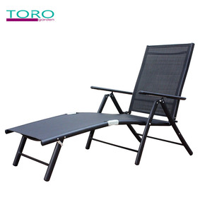 Clásico de aluminio jardín piscina plegable Marina Silla de cubierta de sillas de playa cubierta - Product Image 4