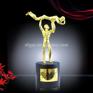 Lucha <span class=keywords><strong>libre</strong></span> de metal deporte trofeo premios, estatua de los luchadores - Product Image 1