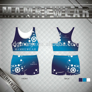 latest fashion design colored チアリー beading jersey - Product Image 2