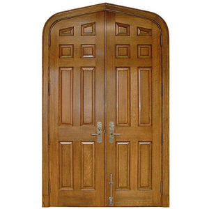 Porta in Legno Massiccio Nordamericana Resistente alle <span class=keywords><strong>Crepe</strong></span> Porta d'Ingresso Principale in Legno - Product Image 6