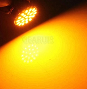 Luces LED de marcha atrás para coche, OEM, S25, 1156, BA15S, BAU15S, 1157, BAY15D, 22 smd, 1206, 3020, <span class=keywords><strong>P21W</strong></span>, blanco, rojo, 12V - Product Image 6