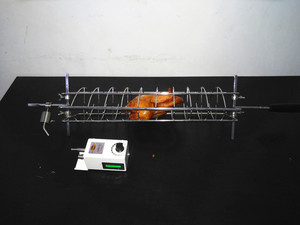 Kit de 10 ustensiles de barbecue en acier inoxydable non revêtu pour rôtissoire, poulet, poisson, kebab, panier de cuisson et brochettes - Livraison 1 à 7 jours - Product Image 4
