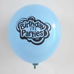 Bonito em massa azul inflável publicidade balão de gás hélio ballon bola de brinquedo