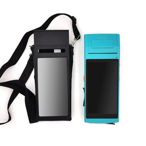 Быстрое распознавание NFC/<span class=keywords><strong>RFID</strong></span> считыватель все в одном ручной КПК сканер штрих кода термальность принтер с Детская безопасность