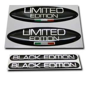 Custom waterproof epoxy transparent logo sticker UV resistant transparent resin dome sticker