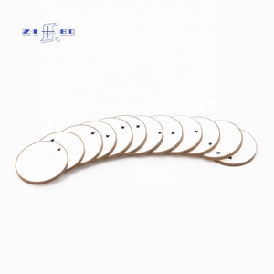 Trasduttore Ceramico Piezoelettrico Ultrasonico YUHAI PZT-82 Disco 28mm X 2mm 1MHz/2MHz Ceramica PZT - Product Image 2