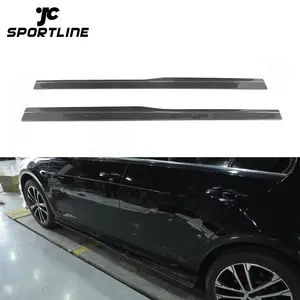 GOLF R Karbon Fiber Yan Etek Uzatma Kiti Volkswagen VW GOLF VII 7 için MK7 R R-LINE 14-17