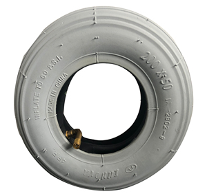 Pneumatici per Sedia a Rotelle INNOVA 7*1 <span class=keywords><strong>3</strong></span>/<span class=keywords><strong>4</strong></span> Colore Nero con Camere d'Aria - Product Image 5