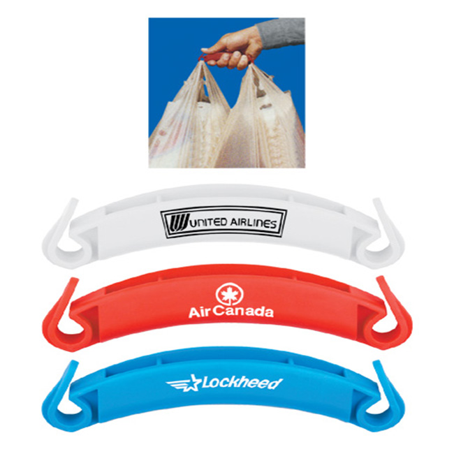 Рекламная пластиковая сумка с ручкой для покупок в супермаркете