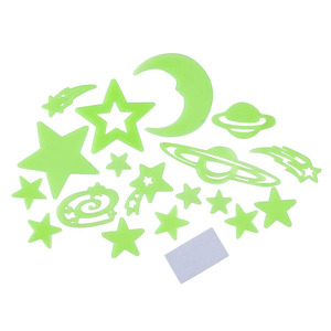 Gift Eco-friendly Design Glitter Stickers <strong>Glow</strong> <strong>in</strong> <strong>the</strong> <strong>Dark</strong> <strong>Stars</strong> Dots for Ceiling - Product Image 2