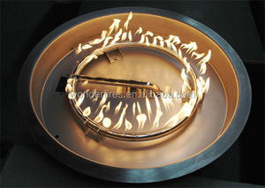 Outdoor <strong>Round</strong> Gas <strong>Fire</strong> <strong>PIt</strong> Burner for <strong>Fire</strong> <strong>Pit</strong> <strong>Table</strong> - Product Image 2