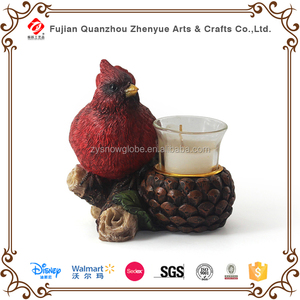 Boda decorativo Glass Candle holder, Polyresin cristal sostenedor animales, Polyresin Angel cristal vela de la navidad - Product Image 4