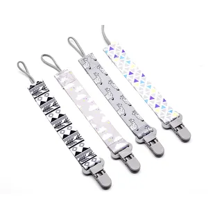 Wholesale stylish baby toy holder pacifier clip for baby shower gift