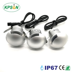 3W LED IP67 12V 24V LED lumière souterraine extérieur jardin encastré <span class=keywords><strong>terrasse</strong></span> <span class=keywords><strong>sol</strong></span> escaliers mur <span class=keywords><strong>terrasse</strong></span> éclairage - Product Image 6