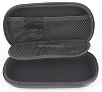 Boîte de rangement pour lunettes en cuir PU multifonction, étui double en EVA pour lunettes