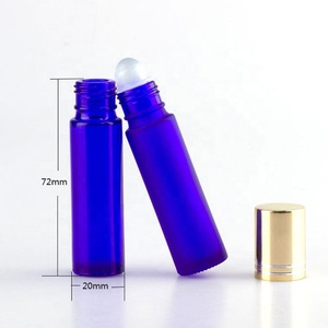 Oferta Especial: Botella de Vidrio para Perfume de 10 ml, Botella Roll-on de Alta Calidad, Botella Vacía Esmerilada Color Ámbar, Botella para Aceites Esenciales - Product Image 5