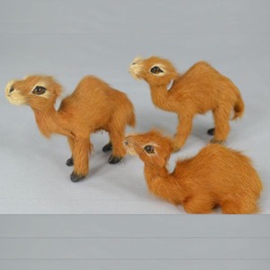 Figurine de chameau en cuir vintage, ornements faits à la main, jouet chinois pour la décoration d'usine - Product Image 6