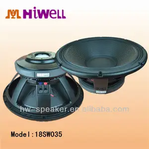 18SW035 고출력 스피커 교체 중국 subwoofers