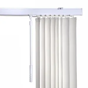 Child safe wand control for vertical blinds fabric for vertical blinds slats