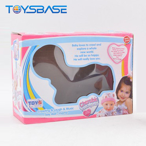 Jouet électrique pour bébé, poupée qui marche avec musique, chenilles, 7 pouces - Product Image 2