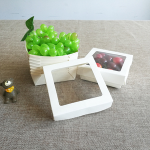 Barato hecho en China desechable blanco kray ensalada de caja con tapa - Product Image 1
