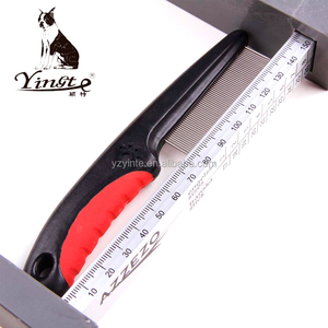 Chinese supplier accesories dogs and cats lice metal hair comb - Product Image 2