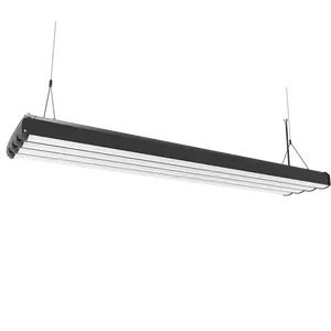 Lampu Industri Komersial ETL DLC SAA Pabrik Gudang Gym Stadion Linear LED High Low Bay Highbay Lampu Fitting