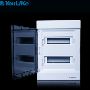 プラスチックフラッシュ配電ボックスミニ回路ブレーカーパネル150アンペア高品質配電電子エンクロージャー - Product Image 1