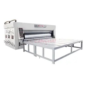 RS4 Nặng Dutychina Hộp Flexo Quay Slotter Sóng Máy