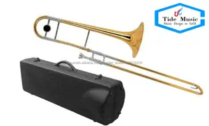 Buena calidad hecha en china Bb tenor trombón