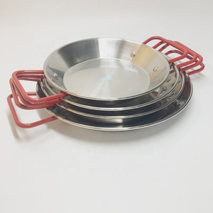 Poêle à <span class=keywords><strong>paella</strong></span> en acier inoxydable Offre Spéciale de 15 pouces La Valenciana Vaello Spaghetti Pasta <span class=keywords><strong>Paella</strong></span> d'Espagne pour restaurant - Product Image 6