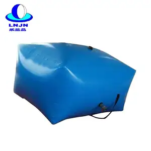 Portable reusable pillow shape PVC flexible water Storage tank for agriculture