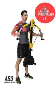 WellShow AB3 Abdominal Muscle Trainer Home <strong>Rowing</strong> <strong>Machine</strong> Body Sculpture Exercise <strong>Machines</strong> - Product Image 6