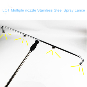<span class=keywords><strong>Lance</strong></span> de pulvérisation multi-buses en acier inoxydable pour l'agriculture, vente chaude ILOT - Product Image 4