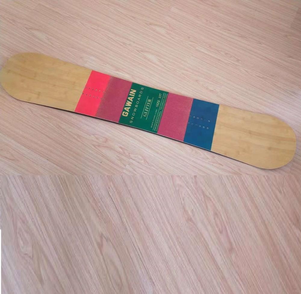 Недорогой слитный сноуборд TALOS из бамбука для фристайла на заказ