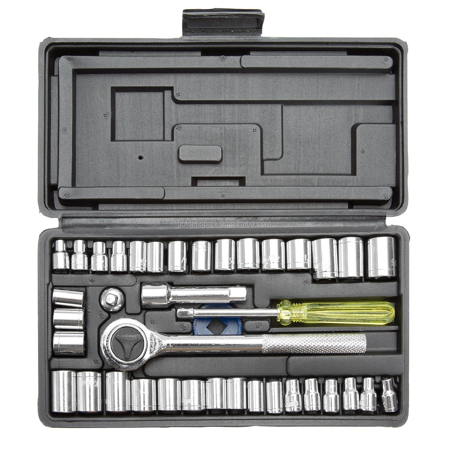 Drive SAE Y 29 Piezas 1/2 Conjunto De Enchuf De Impacto Métrico Con Barras De Extensión Material CR V 1/2 CRV De 69,58 € | DHgate