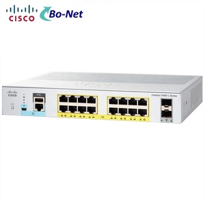 Cisco 16 ports 10/100/1000 Ethernet ports PoE +, 2x1G commutateur SFP <span class=keywords><strong>WS</strong></span>-<span class=keywords><strong>C2960L</strong></span>-<span class=keywords><strong>16PS</strong></span>-<span class=keywords><strong>LL</strong></span> - Product Image 1