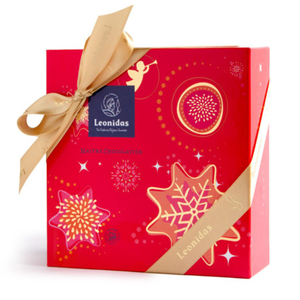 Custom Red <strong>Christmas</strong> Tree Shape <strong>Chocolate</strong> Gift <strong>Boxes</strong> Made of Paper with Embossing Matt and Glossy Lamination - Product Image 4