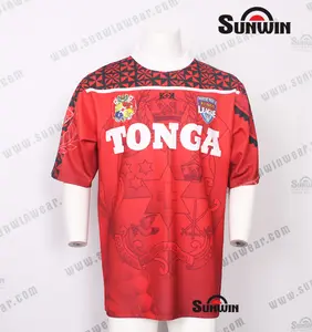 OEM christmas Rugby Race Jersey, festival rugby apparel with custom sublimation