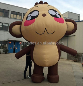Animal inflable gigante mono de dibujos animados para la publicidad - Product Image 2