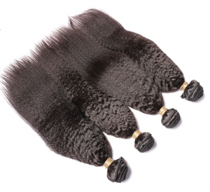 Oem fabricación 100% humano virgen tejer peruano del pelo real coño pelo - Product Image 6