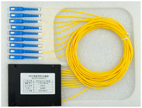 SC/APC FC ST LC PC UPC 1x2 1x4 1x8 1x16 1x32 2xn séparateur De Fibers Optiques PLC