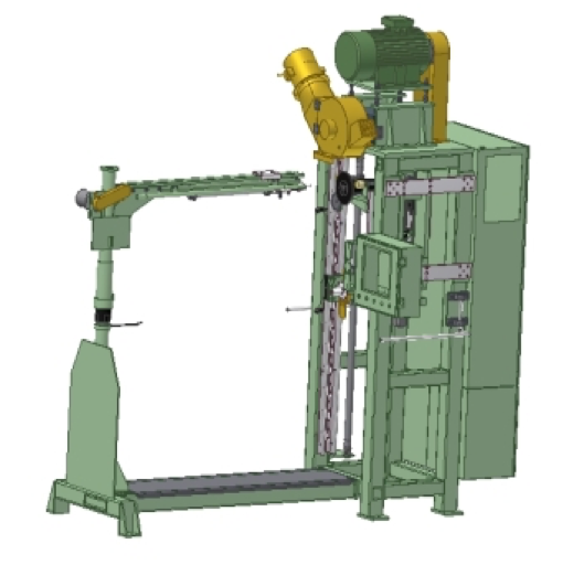 synchronous belt Fully automatic industrial belt sanding machine with dust