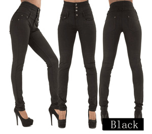 Ebay Hot <strong>Women</strong> Blue Long Denim Long Pants Skinny <strong>Stretch</strong> Pantalones <strong>Jeans</strong> - Product Image 6