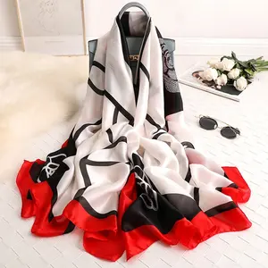 new fashion transparent Beach Sarong style silk scarves for women