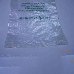 Pp trasparente sacchetto tessuto puro con nuovi materiali adatti per cereali, prodotto alimentare. - Product Image 4