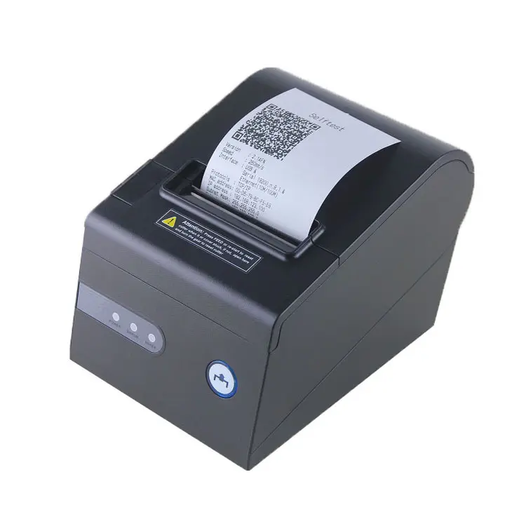 Auto Cutting USB Serial Port Lan Printer 80Mm Thermal