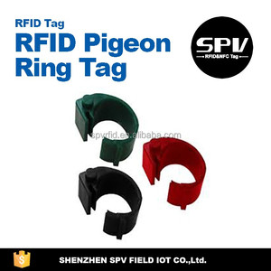 TK4100 Chip type open tracking animals services Paloma ring RFID label tag - Product Image 6
