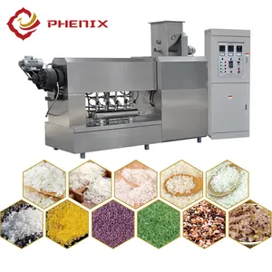 Angereicherte Reis verarbeitung linie Künstlicher Reis Ernährungs reismaschine von Phenix Machinery