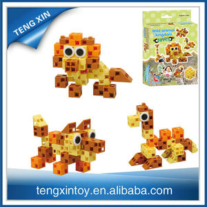 30 DIY. Pcs bricks wolf toy brick - Product Image 1